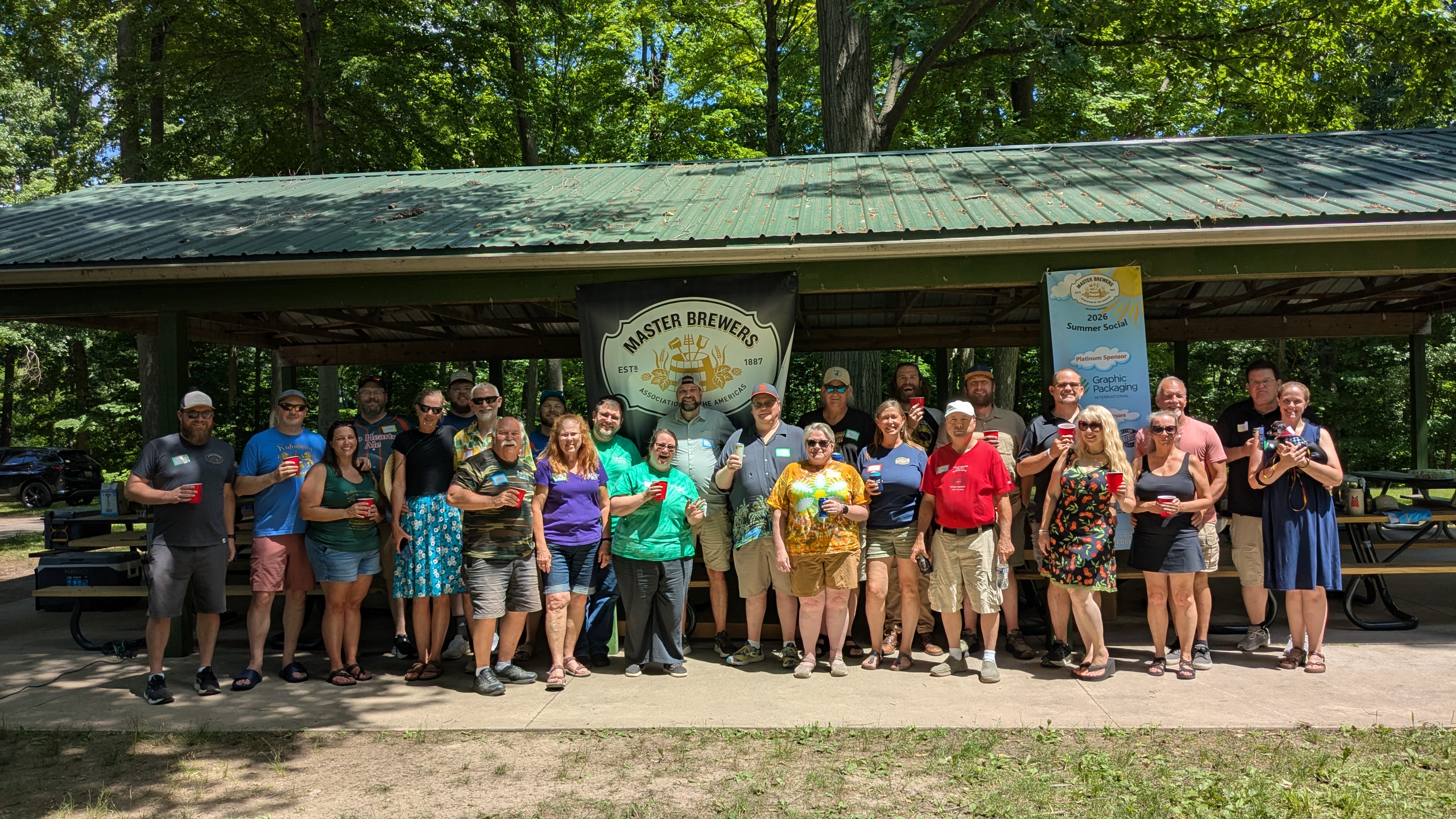 Michigan Summer Social Group Photo